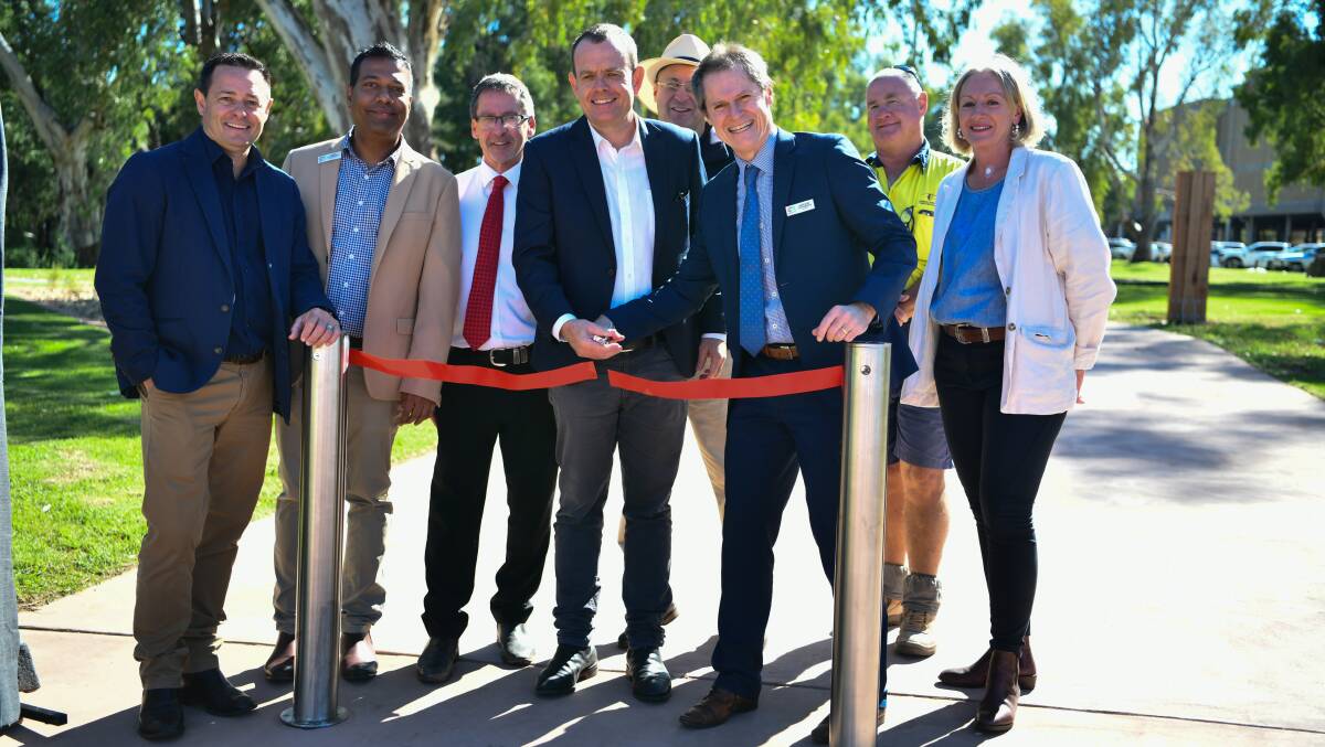 The new Macquarie River shared pathway officially opened on Friday. Picture supplied