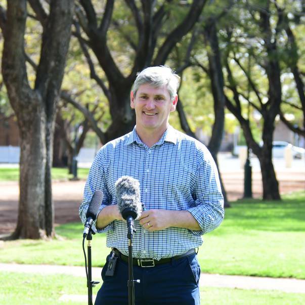 Dubbo Regional Council chief executive officer Murray Wood believed their financial position would be 'under significant duress' in the coming years after recording a loss in 2020/21. Picture: Amy McIntyre
