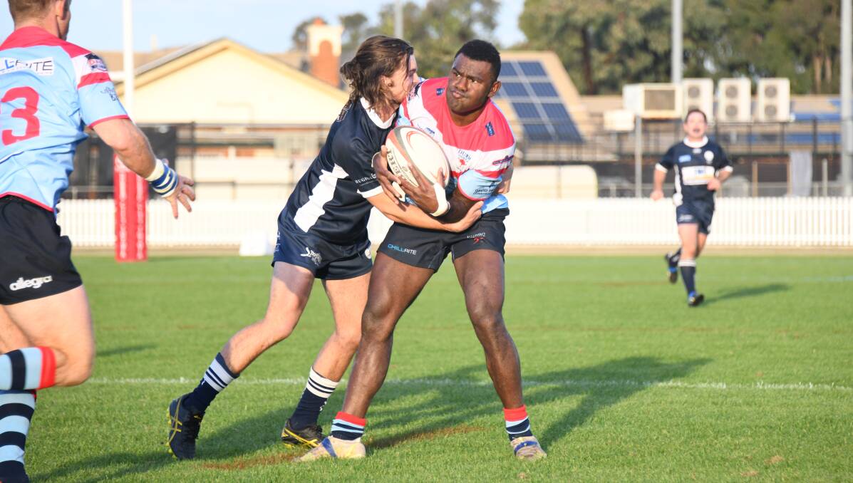 Ratu Roko is one of the Dubbo Kangaroos players who was recently selected in the NSW Country Cockatoos squad. Picture: Amy McIntyre