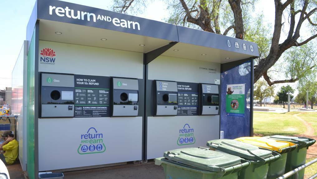 RECYCLING RISING: The Recent Holiday period has seen an increase in the use of Return and Earn sites around the region along with the Saint Vincent de Paul Container Deposit Site. PHOTO: File