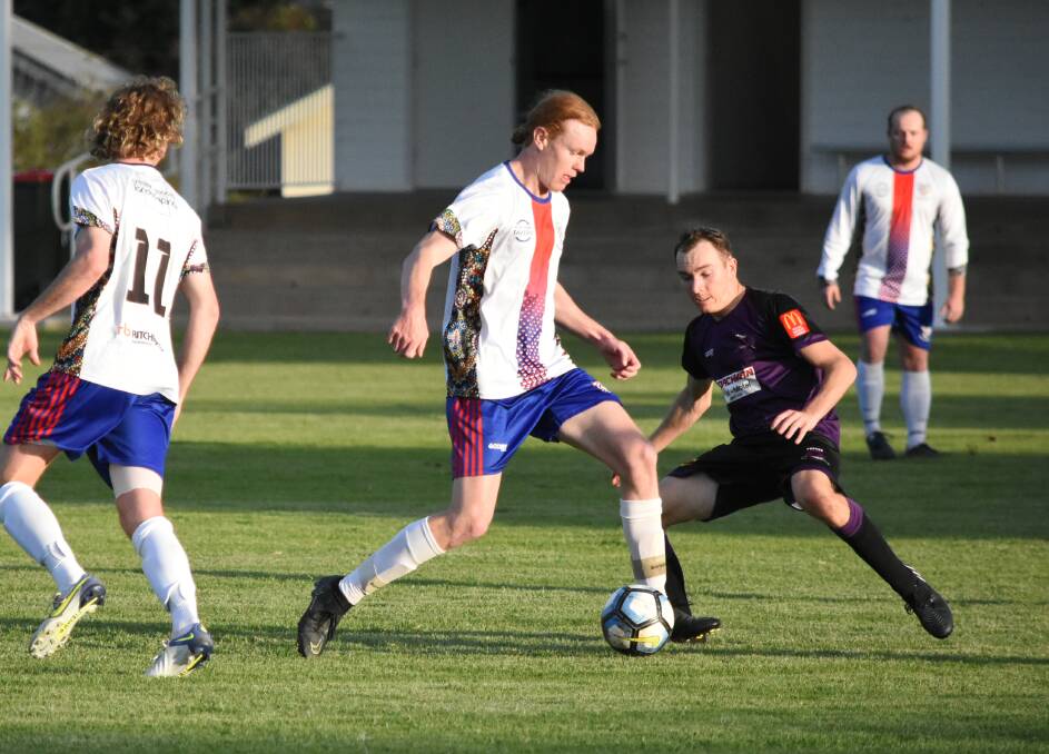 Bailey McCabe and his Orana Spurs teammates will be at home this weekend against Lithgow. Picture: Renee Powell