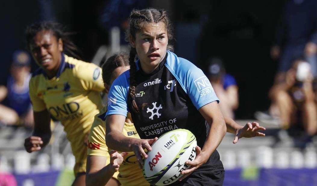 ON THE RISE: Dubbo's Lillyann Mason-Spice was selected in the Australian Wallaroos 40 player squad. Photo: RUGBYAU MEDIA/KAREN WATSON