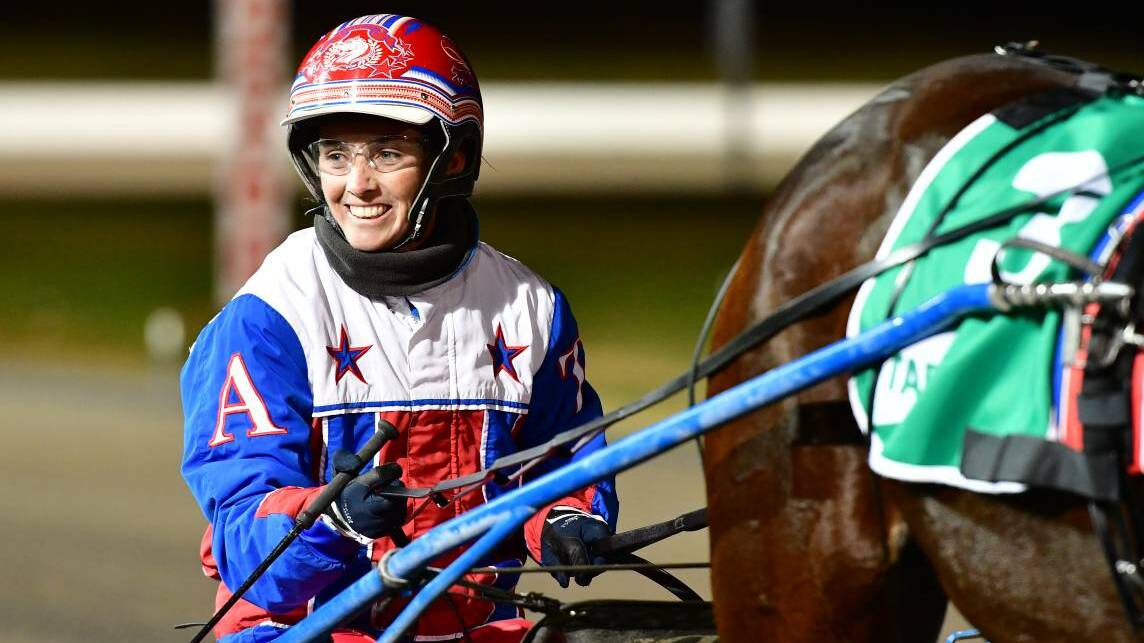 Amanda Turnbull still found a way to win at Bathurst Paceway on Wednesday night. Picture by Alexander Grant
