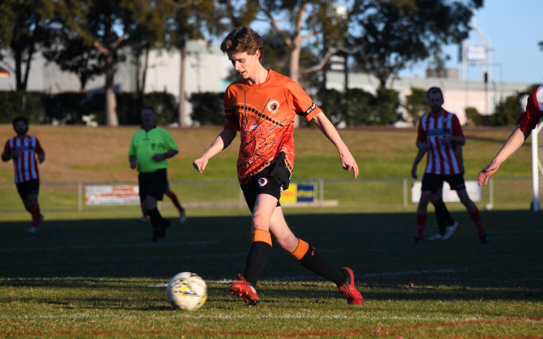 Dubbo Bulls midfielder Dominic Ambler was one of the breakout stars of the Western Premier League in 2022. Picture by Amy McIntyre