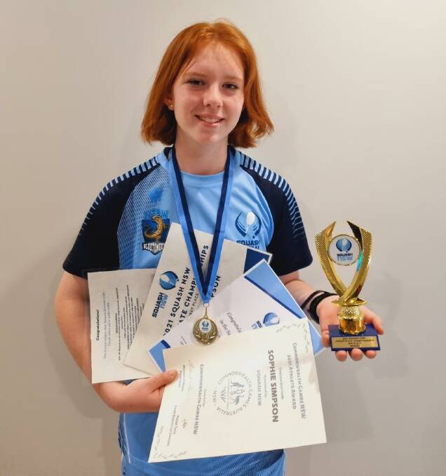 SUPER SOPHIE: Dubbo's Sophie Simpson has received a Commonwealth Games Grant. Picture: CONTRIBUTED