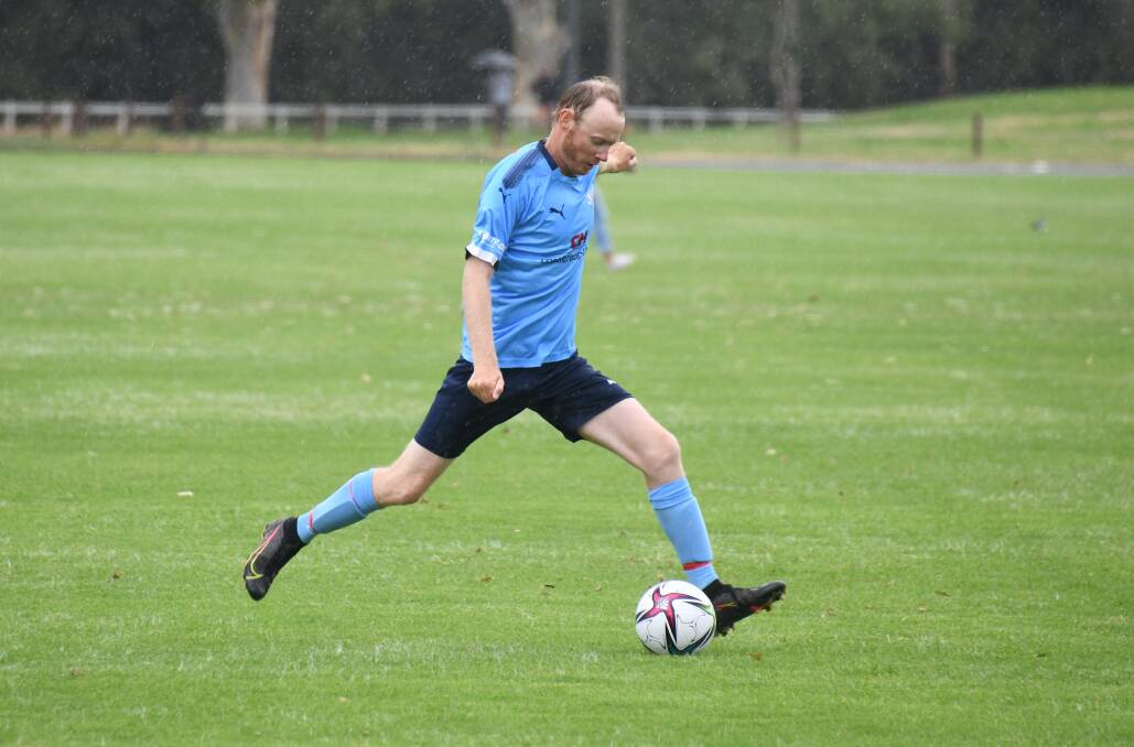 KEY: Dubbo Macquarie FC will welcome back Justin Sutton on Friday night for their game against Bulls FC. Picture: AMY MCINTYRE