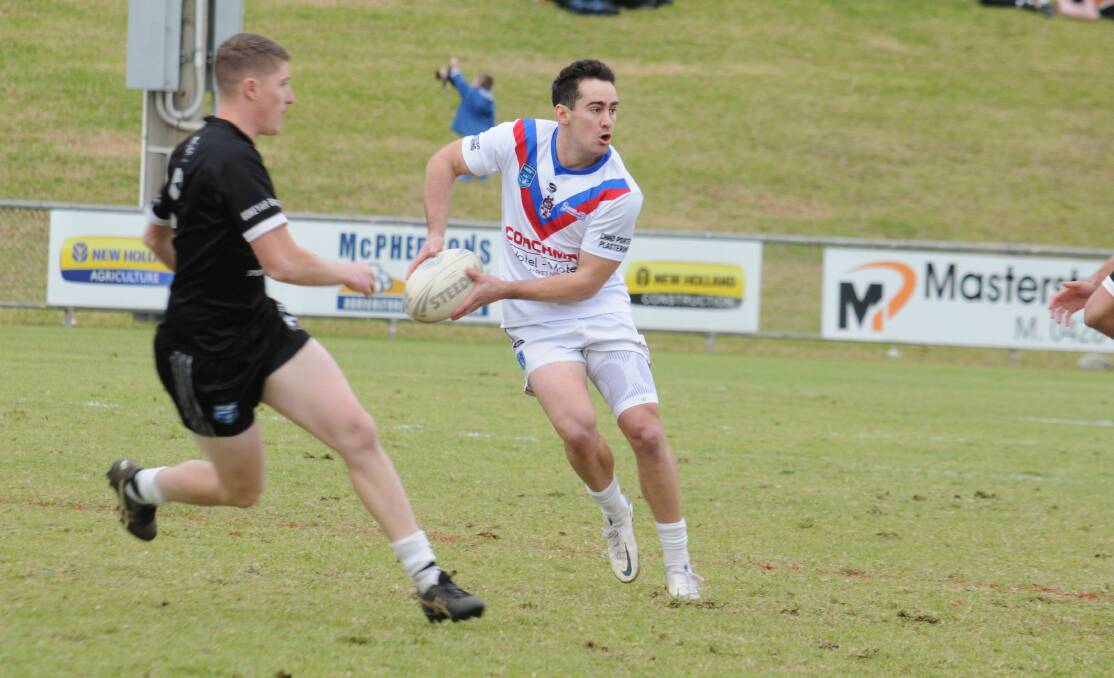 Parkes Spacemen halfback Chad Porter has been one of the standout players in 2022. Picture: Nick Guthrie