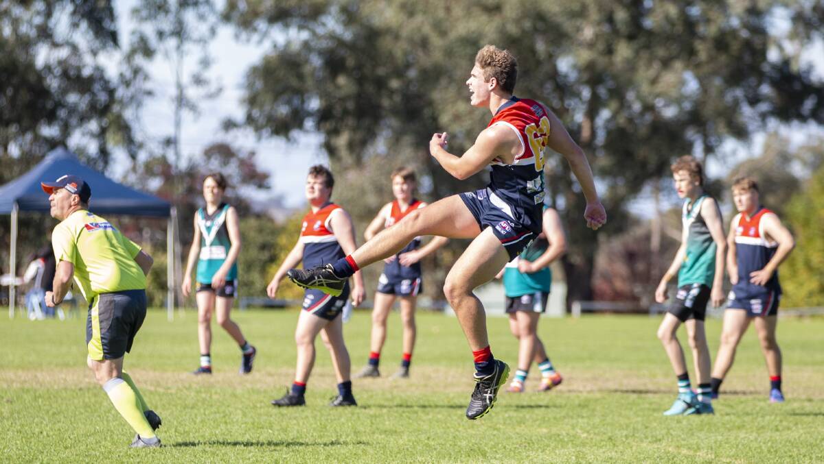 Jake Egan has been one of Dubbo Junior AFL's players who have made their senior debuts in 2022. Picture: Katie Havercroft Photography
