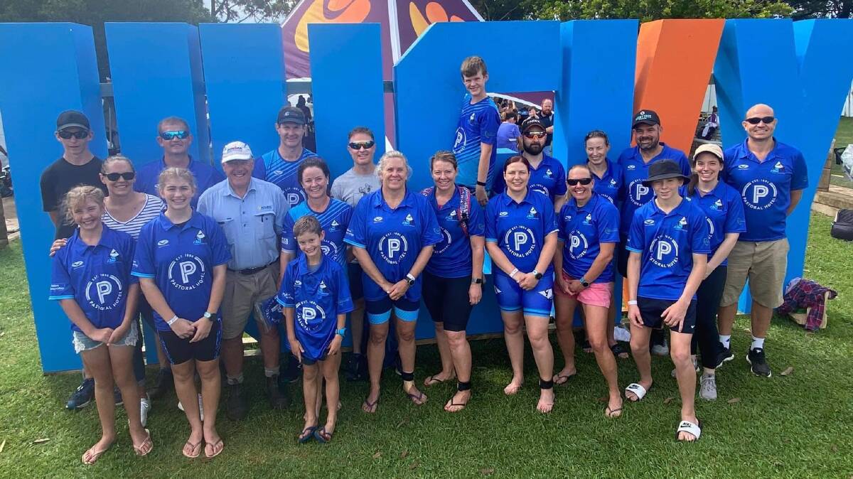 Dubbo Hippos Triathlon Club were well represented at the recent Husky Triathlon event. Picture supplied