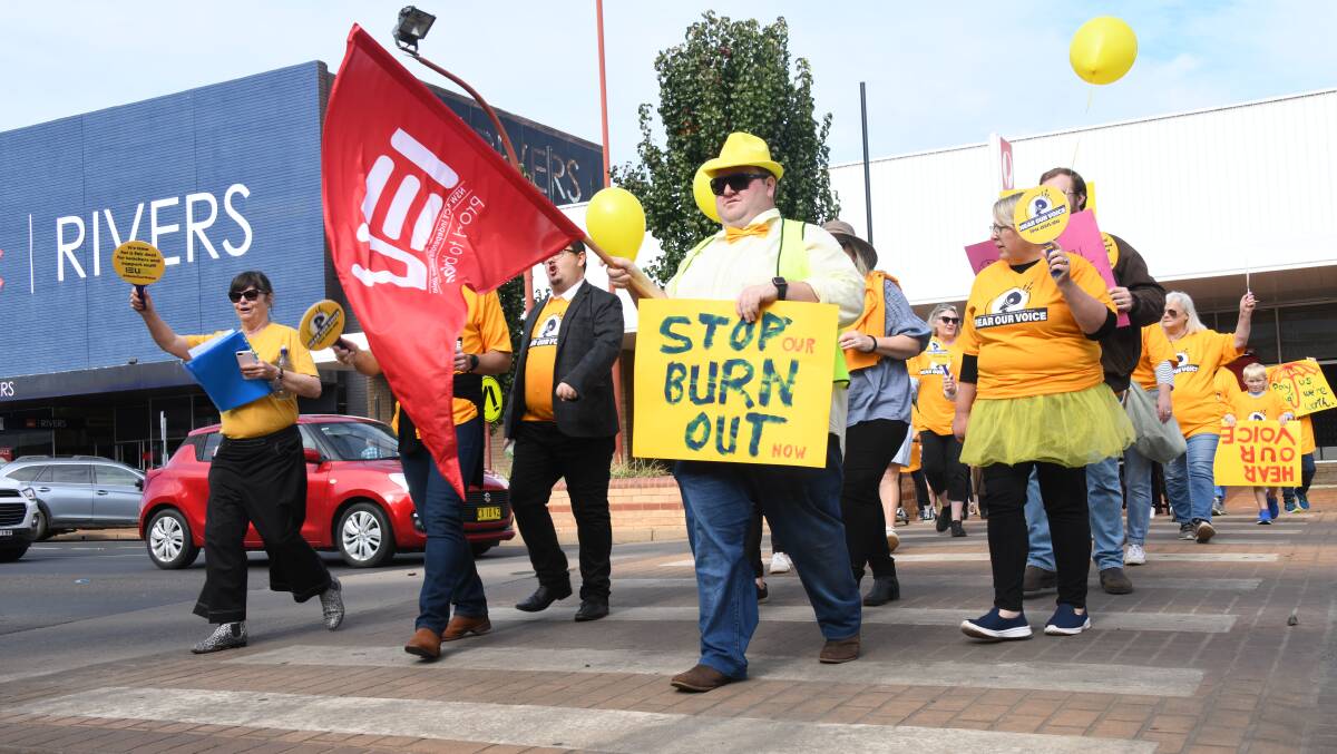 GALLERY: Teachers raise their voices during strike. Pictures: AMY MCINTYRE
