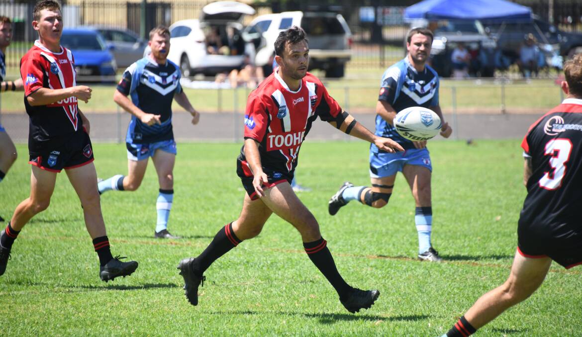 Group 11 captain Alex Ronayne will be a Macquarie Raiders for at least another season. Picture by Amy McIntyre