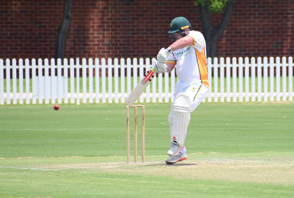CLASS: Greg Rummans made a strong 50 opening the batting for Dubbo on Sunday against Narromine. Picture: AMY MCINTYRE