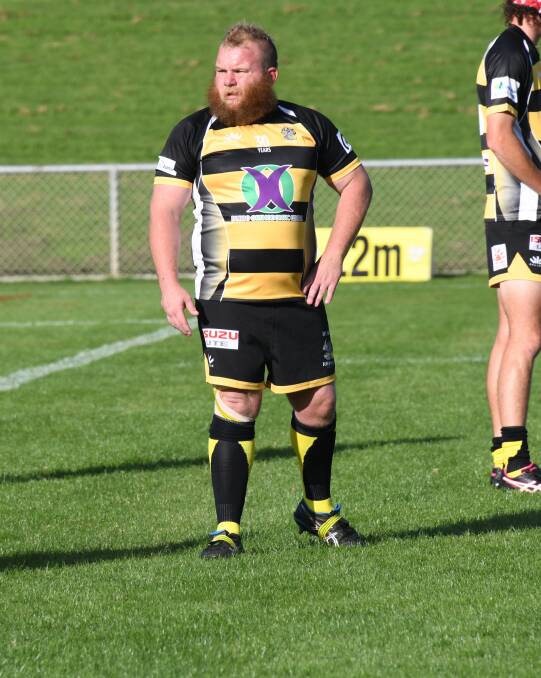 OUT: Dubbo Rhinos captain Matt Graham will miss at least the next month of the New Holland Cup with injury. Picture: AMY MCINTYRE
