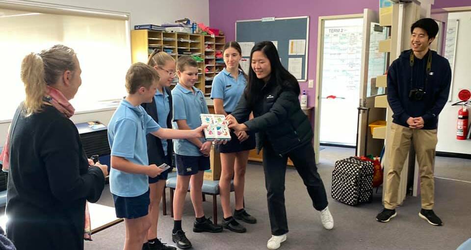 EDUCATING: Narromine students had the chance to learn from studying doctors. PHOTO: HEAR OUR HEART