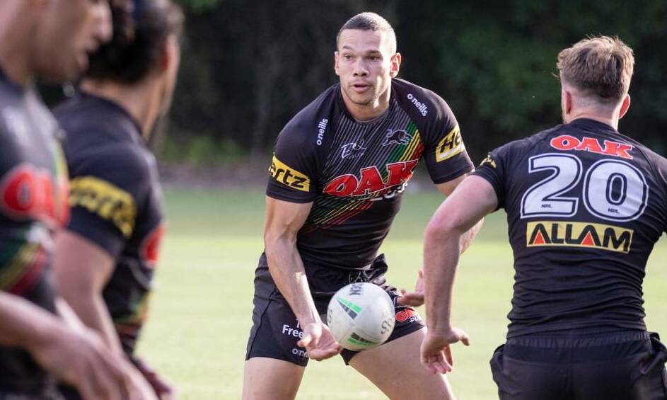 SOLID: Wellington's Brent Naden was strong during Penrith's 8-6 win over Parramatta on Saturday night. Photo: PENRITH PANTHERS