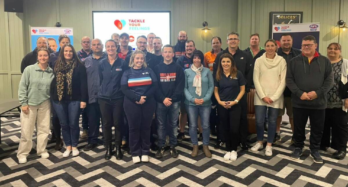 Former GWS Giants head coach Leon Cameron was in Dubbo during the week to help run a mental health workshop for clubs. Picture: Supplied