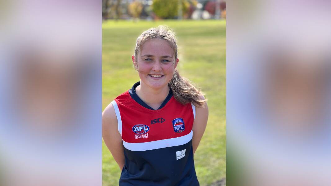 Felicity Talbot said her dad inspired her to give Aussie Rules a go. Picture: Amy McIntyre