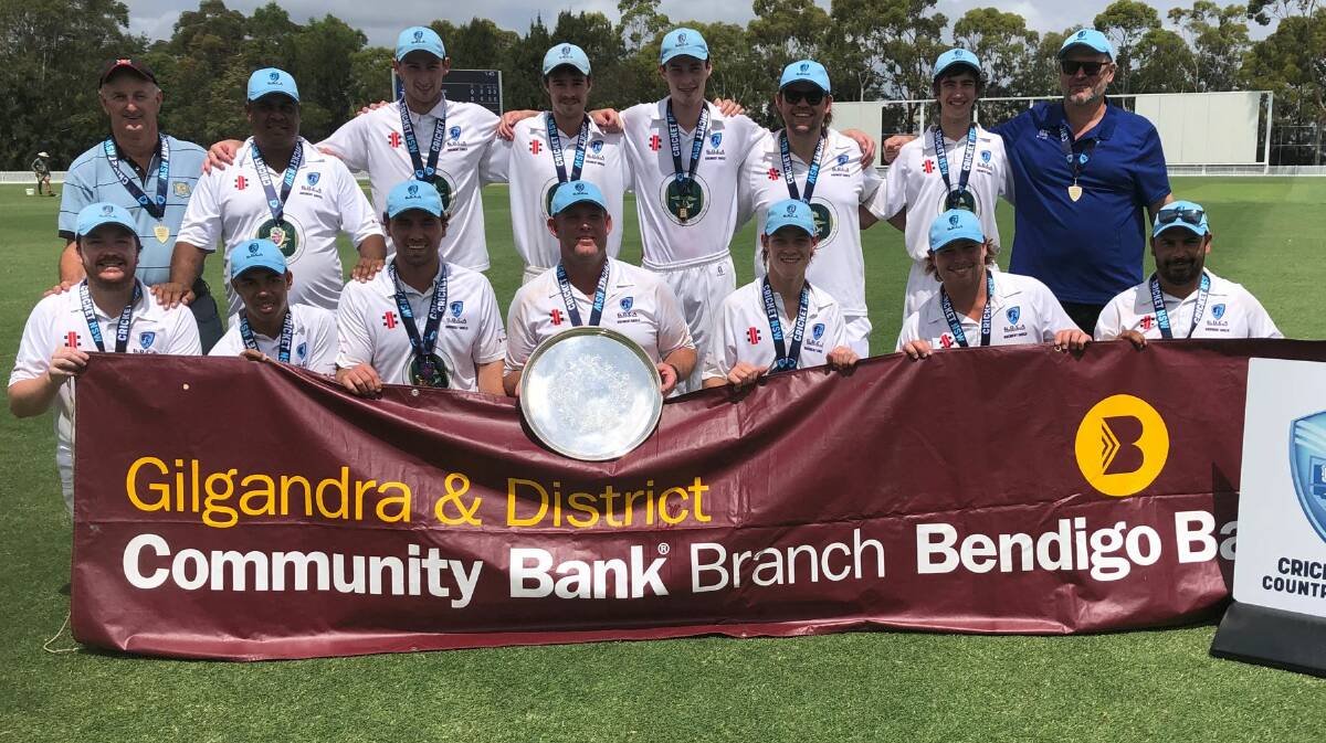 Gilgandra have taken out the Cricket NSW Country Plate. Picture supplied