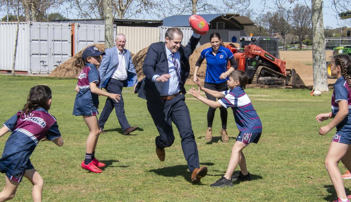 Dubbo mayor Mathew Dickerson is confident the NSW Touch Junior State Cup will provide a big boost for the city's economy. Picture by Belinda Soole