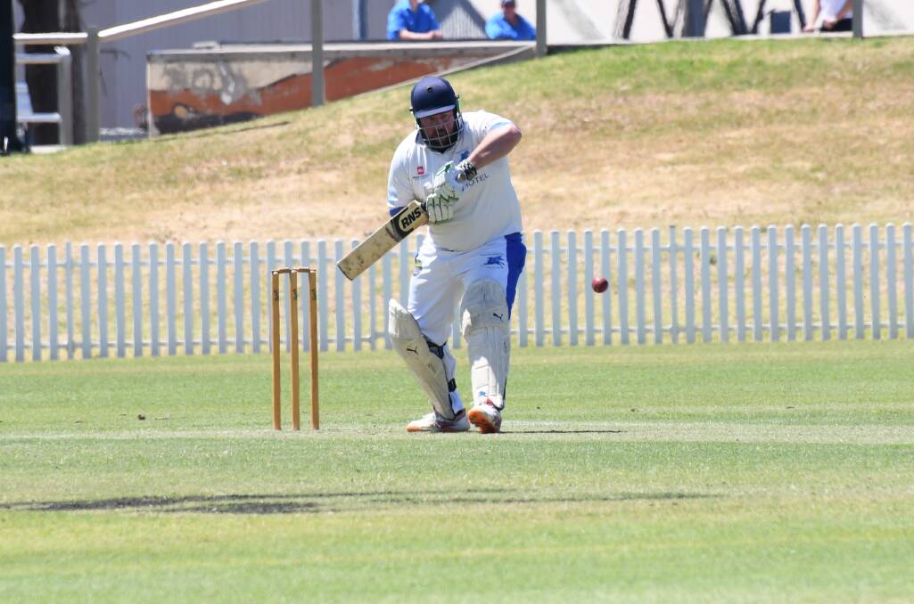 Macquarie's Ricky Medway made another half-century on Saturday. Picture by Amy McIntyre