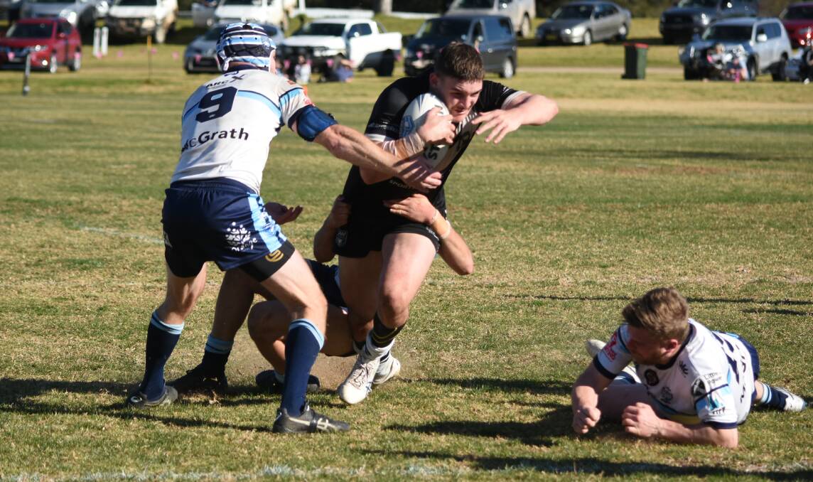 Forbes Magpies backrower Charlie Lennon has been brilliant since coming into the side. Picture: Renee Powell