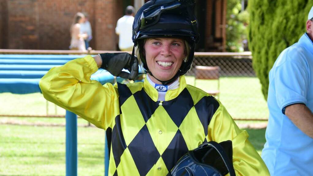 TALENT: Elissa Meredith will ride Careering Away for the second time in a week on Friday at Orange's Towac Park. Picture: AMY MCINTYRE