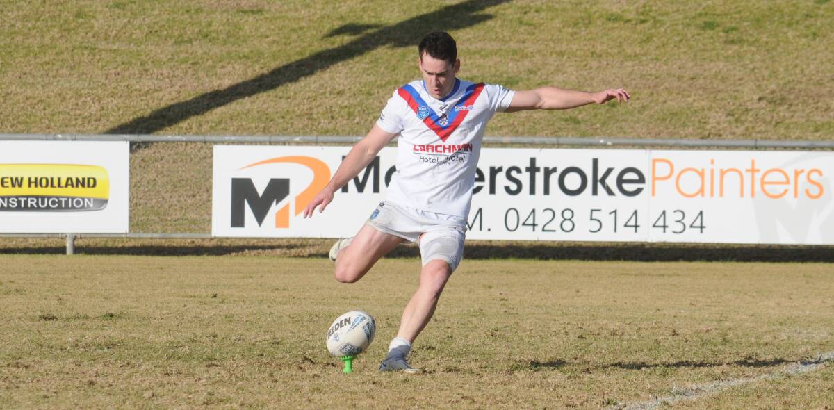 Parkes halfback Chad Porter has been impressive during 2022 and has now finished as the Peter McDonald Premiership's top point-scorer. Picture: Nick Guthrie
