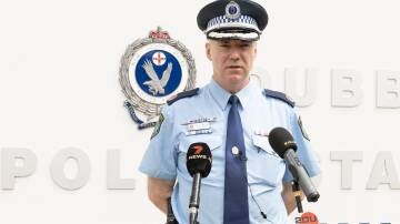 Assistant Commissioner Western Region Commander Rod Smith said more than 190 people have been arrested as part of the police operation. Picture by Belinda Soole 