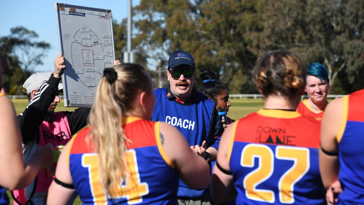After narrowly missing out on the premiership in 2022, Peter Martinoli will return as the Dubbo Demons Women's coach this season. Picture by Amy McIntyre