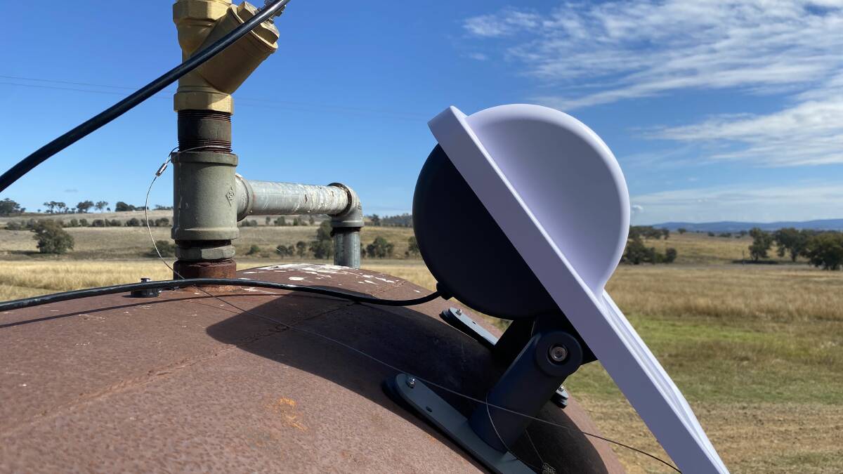 Farmbot's diesel level sensor has been used in farms across Australia. Picture: Supplied