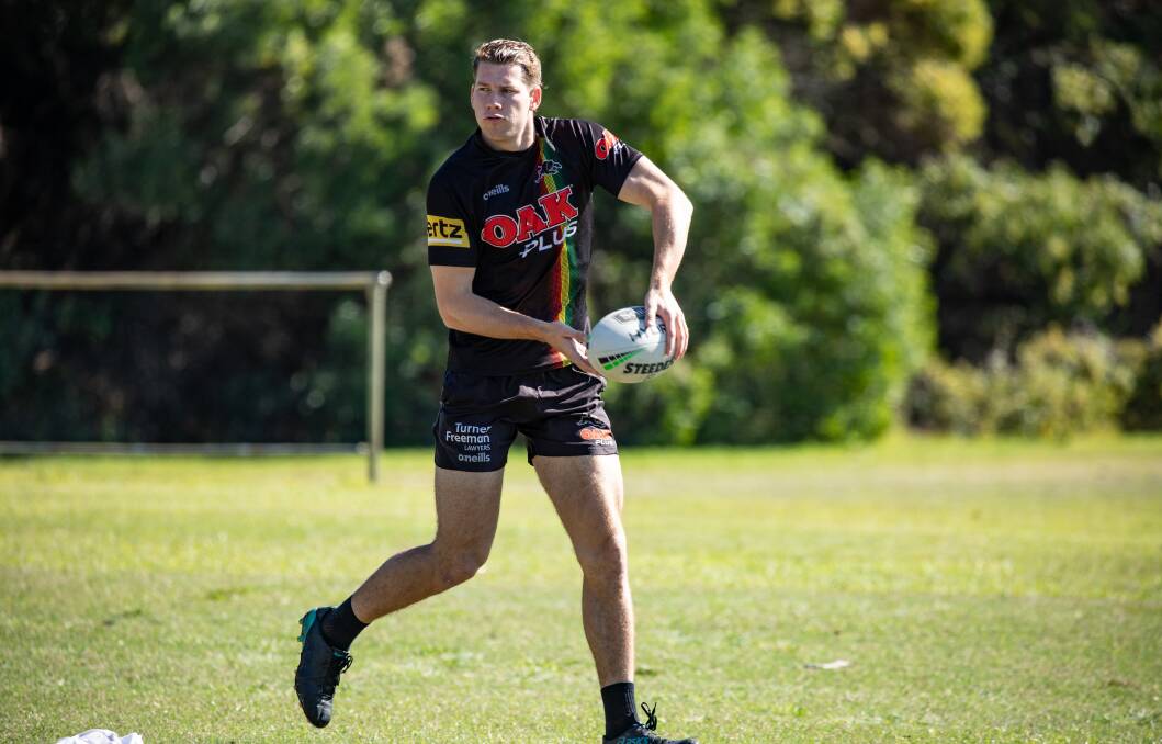 STAR: Matt Burton is confident Penrith can still improve against Melbourne on Saturday afternoon. Photo: PENRITH PANTHERS