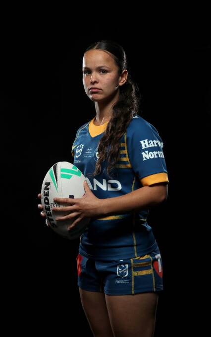 Dubbo's Taneka Todhunter has been named in the Prime Minister's XIII squad. Picture by Parramatta Eels