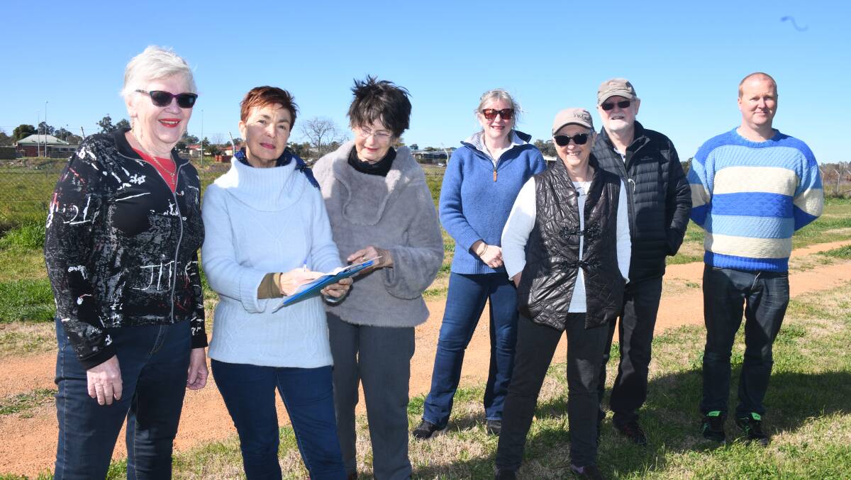 A group of locals recently spoke at a Dubbo Regional Council meeting, raising their concerns about the future of Regand Park. Picture: Amy McIntyre