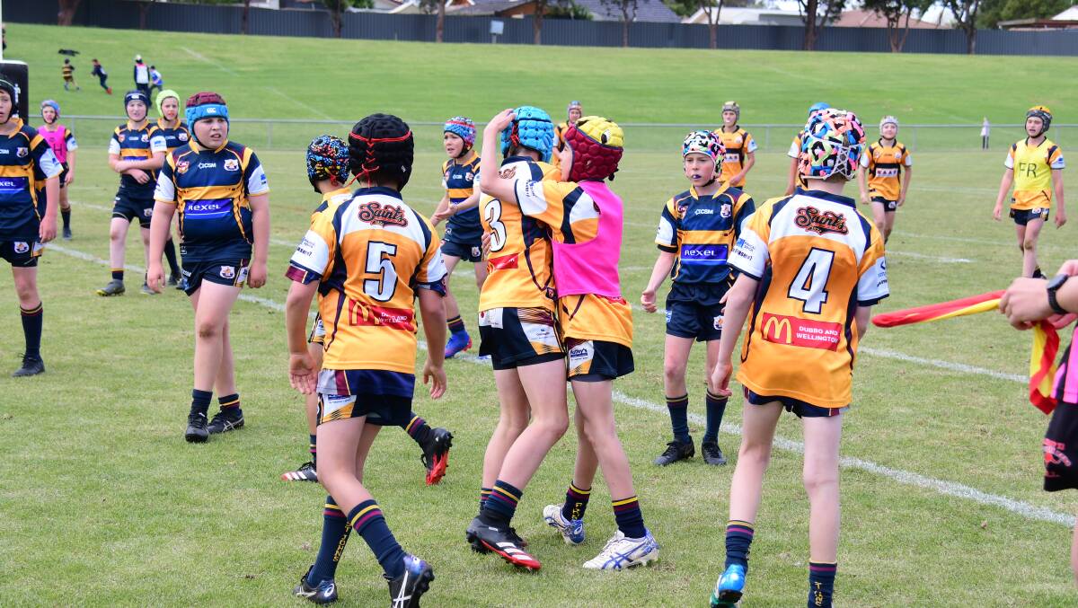 DOMINANT: St Johns dominated the Dubbo District Junior Rugby League awards. Photo: AMY MCINTYRE 