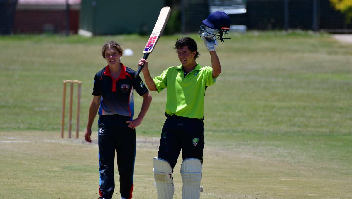 Cooper Pullen is one player Greg Rummans is excited to watch at the Bradman Cup carnival next week. Picture by Alexander Grant