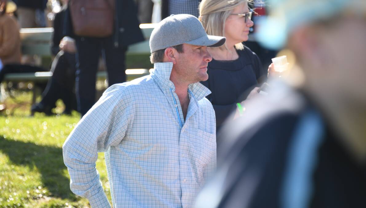 Brett Robb (pictured) along with Connie Greig are inside the top three trainers in Country NSW. Picture by Amy McIntyre
