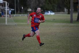 Orana Spurs' Jake Settree, pictured in 2023, scored one his side's three goals. Picture by Amy McIntyre
