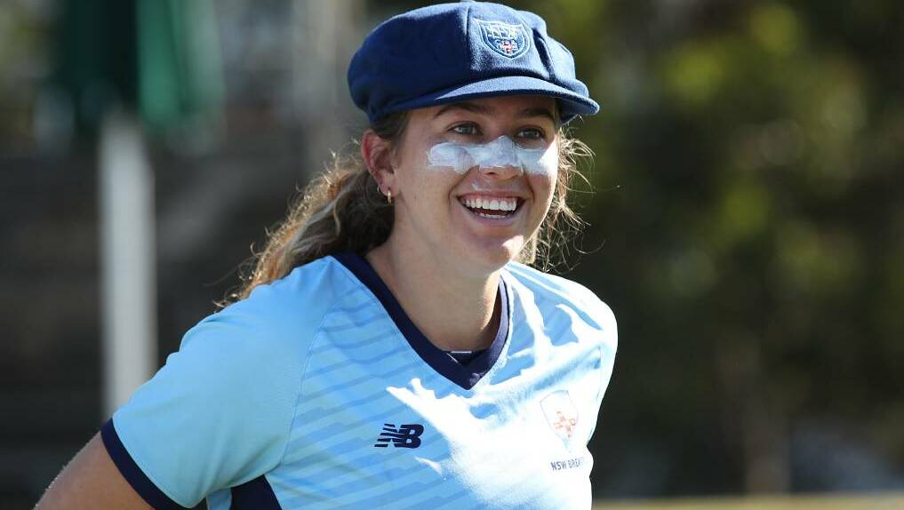 STAR: Dubbo's Emma Hughes is in the NSW Breakers 13-player squad for their game on Thursday. Picture: GETTY IMAGES VIA CRICKET NSW