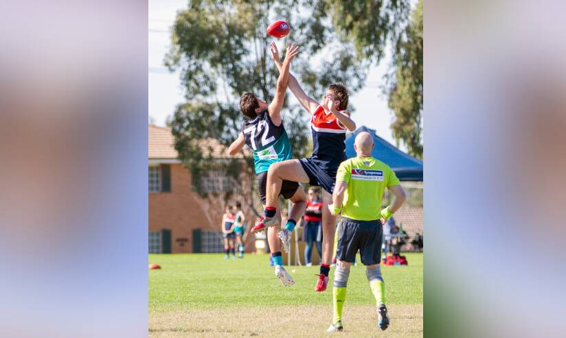 Dubbo Junior AFL will take matches to Forbes this weekend in hopes to grow the game in the town. Picture: Katie Havercroft Photography 