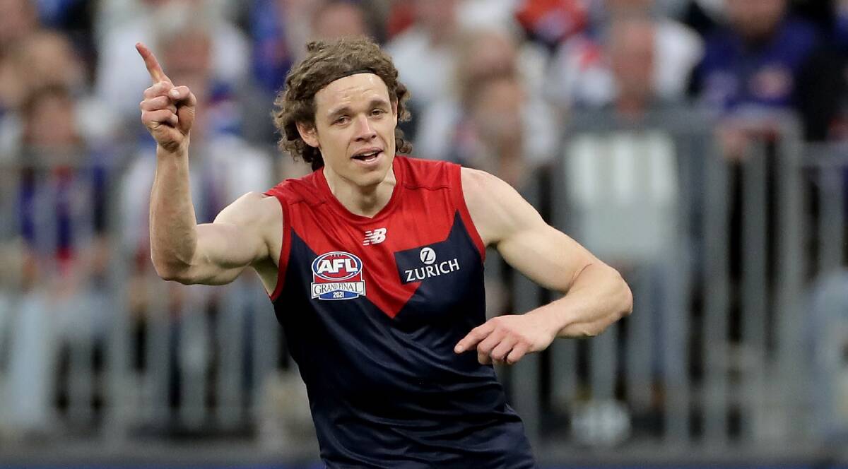 Ben Brown during the 2021 AFL Grand Final. Picture: AAP
