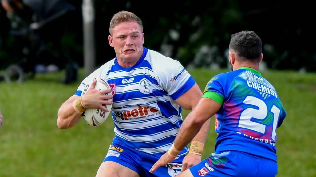 George Burgess in action for Cairns Brothers. Picture by Queensland Rugby League