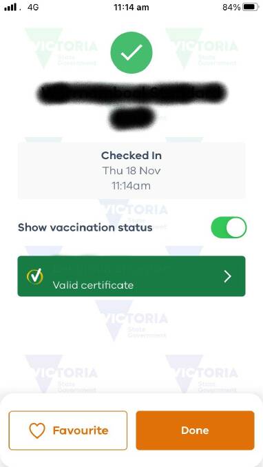 The "green tick" check in page that is also being fraudulently copied by some people.