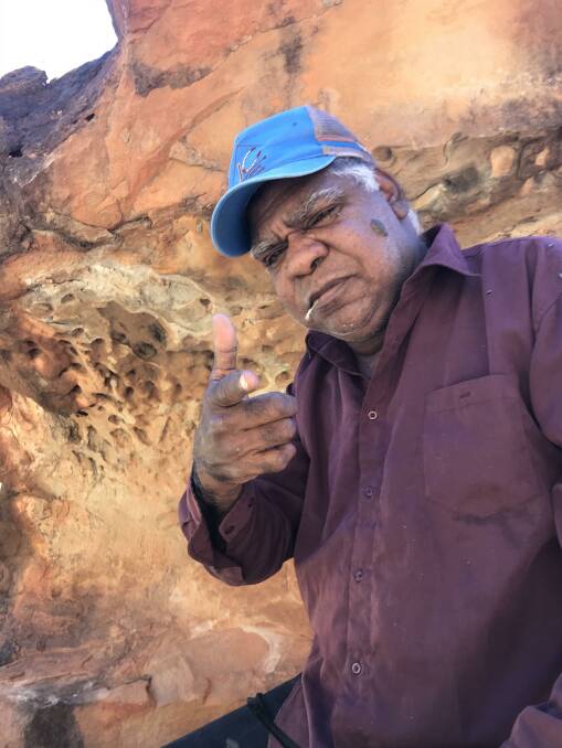 Report co-author and Waramungu Elder Norm Frank. Picture: Supplied