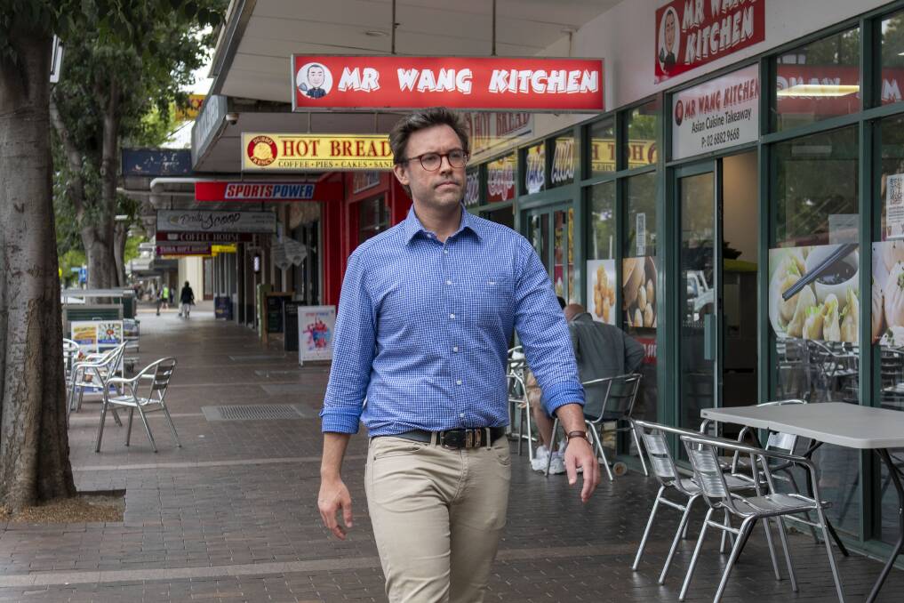 Deputy Executive Director of the Institute of Public Affairs Daniel Wild says net zero policies could but retail jobs at risk. Picture by Belinda Soole
