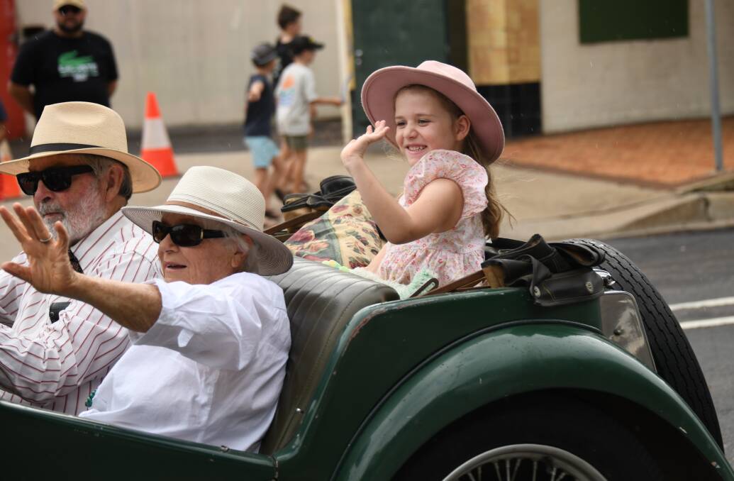 Participants in the Wellington Rotary Vintage Fair street parade on Saturday, March 3. Picture by Amy McIntyre