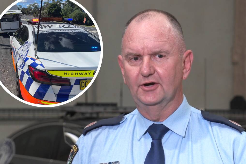 Traffic and Highway Patrol Command assistant commissioner Brett McFadden said dangerous behaviour was leading to 'death and carnage' on our roads. Picture supplied