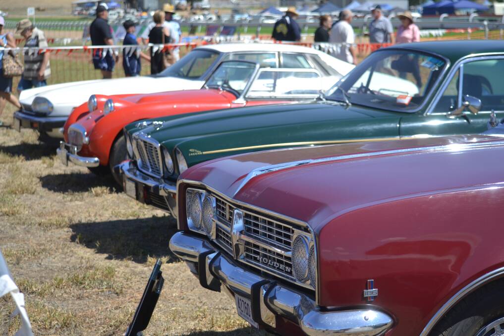 Vintage cars at the Show and Shine at the 2019 Wellington Rotary Vintage Fair. Picture from file