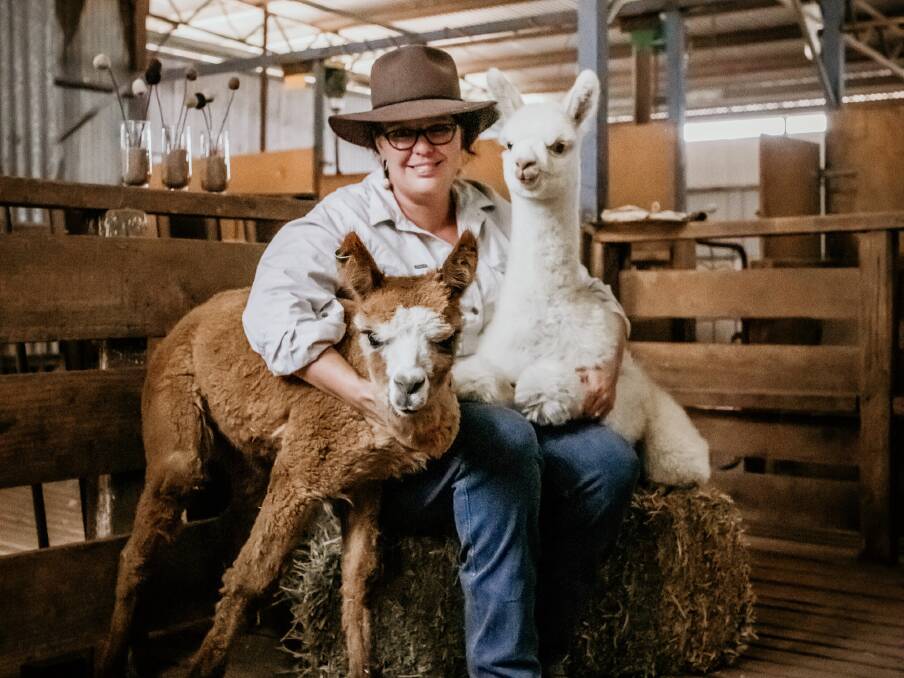 Quentin Park Alpacas founder Amee Dennis said despite the challenge moving will pose she's optimistic about the future of the business. Picture supplied