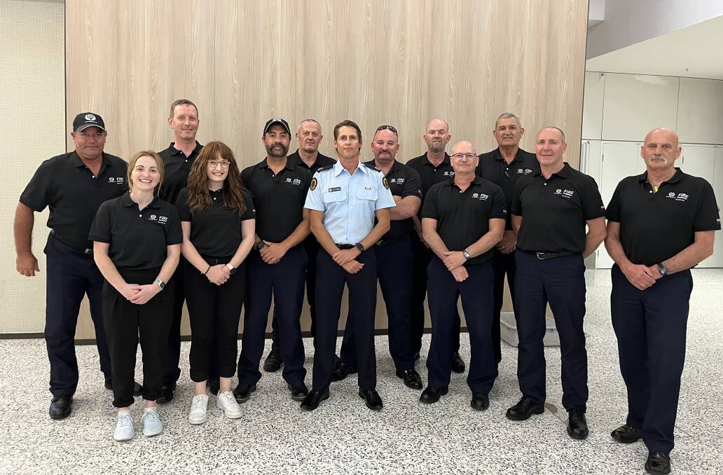 Twelve emergency services personnel from New Zealand touched down in Australia. They will be based at Parkes to help with the flood relief in the central west. Picture via Facebook/NSW SES