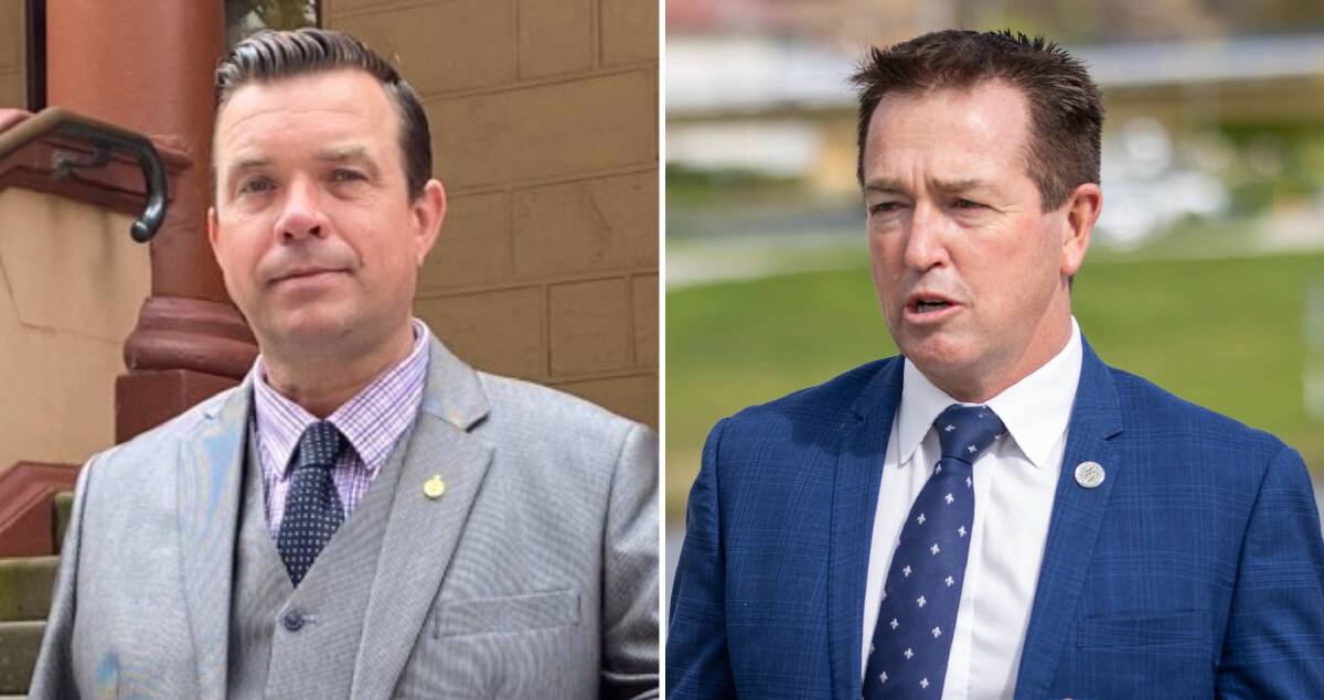 Member for Barwon Roy Butler (left) has slammed Nationals leader Paul Toole's comments on independents. Pictures supplied and Keegan Carroll